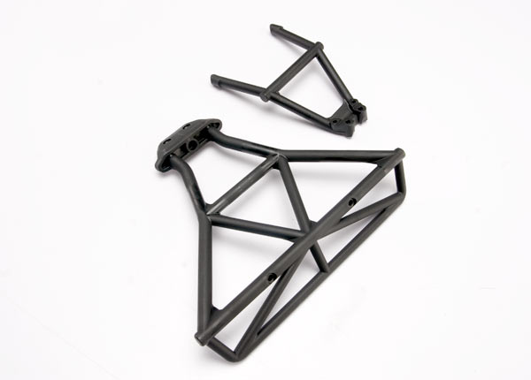 Traxxas Rear Bumper & Mount (Black)