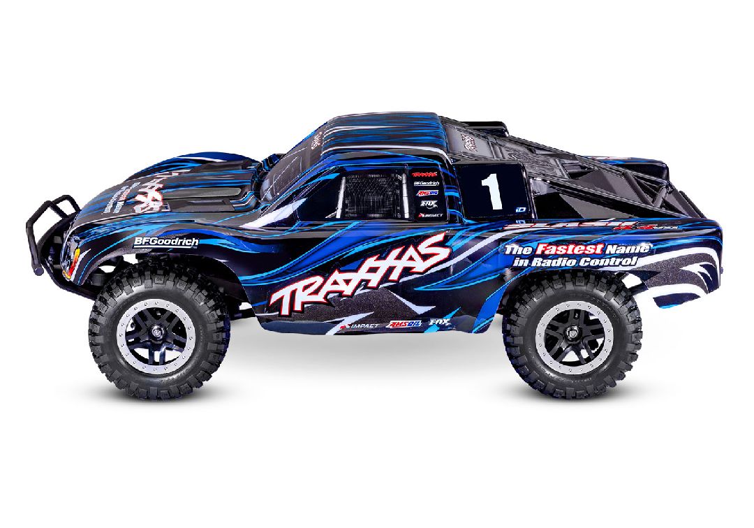 Traxxas Slash 4X4 1/10 Scale VXL Extreme HD - Blue