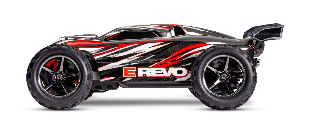 Traxxas E-Revo 1/16 4X4 Monster Truck RTR - Red