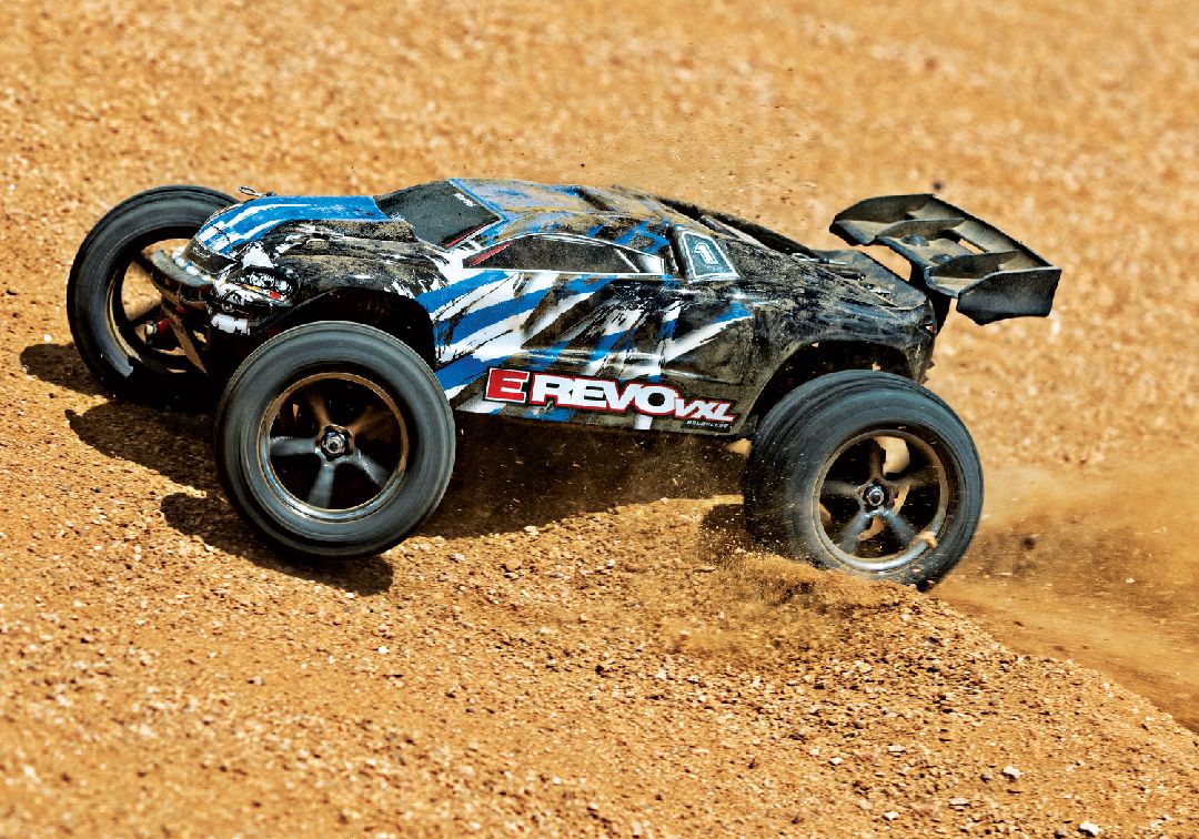 Traxxas E-Revo VXL 1/16 4WD Monster Truck RTR - BLUEX