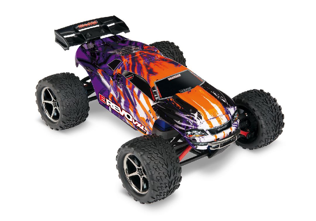 Traxxas E-Revo VXL 1/16 4WD Monster Truck RTR - Purple