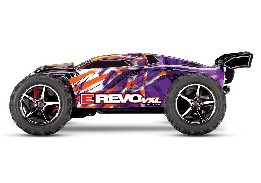 Traxxas E-Revo VXL 1/16 4WD Monster Truck RTR - Purple