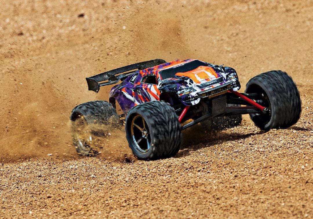 Traxxas E-Revo VXL 1/16 4WD Monster Truck RTR - Purple