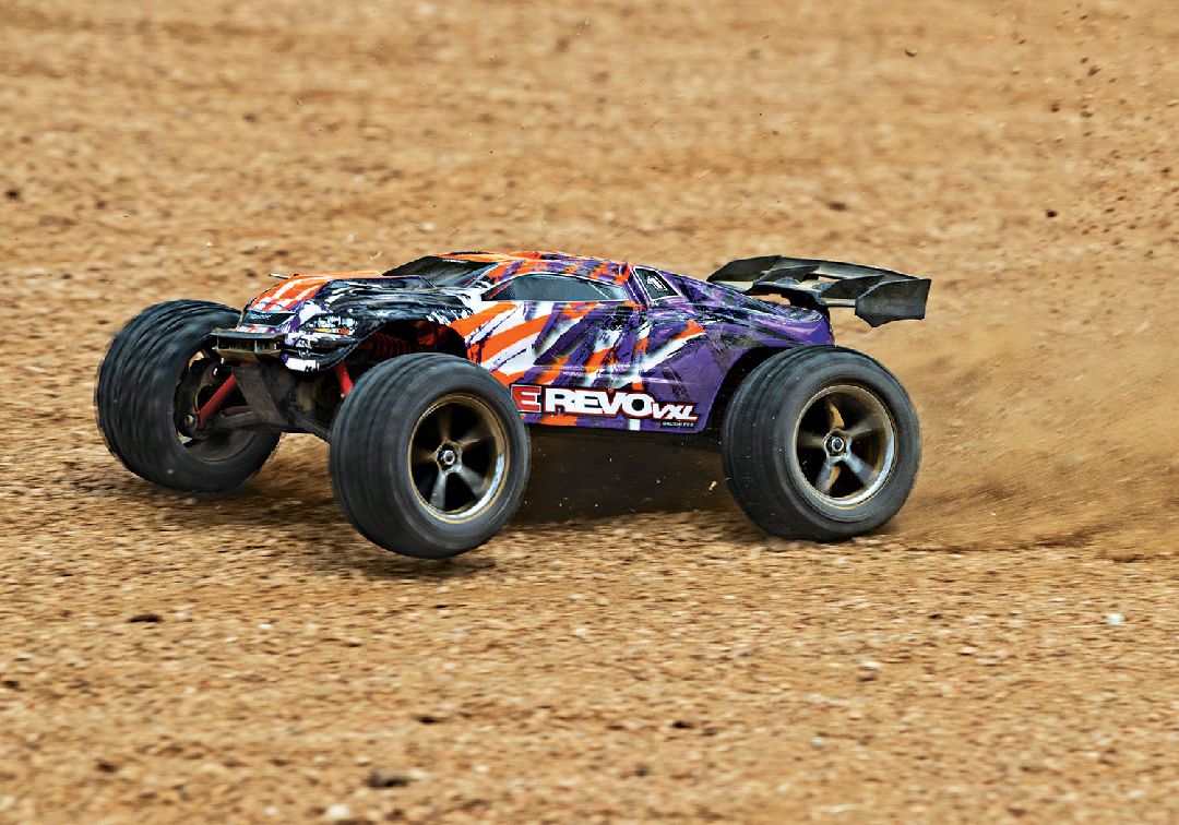 Traxxas E-Revo VXL 1/16 4WD Monster Truck RTR - Purple