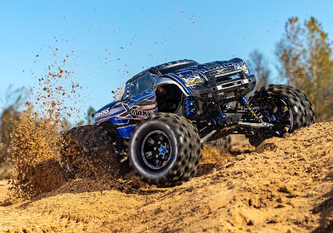 Traxxas X-Maxx Ultimate 8S with Belted Tires - Blue