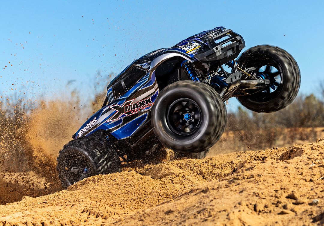 Traxxas X-Maxx Ultimate 8S with Belted Tires - Blue