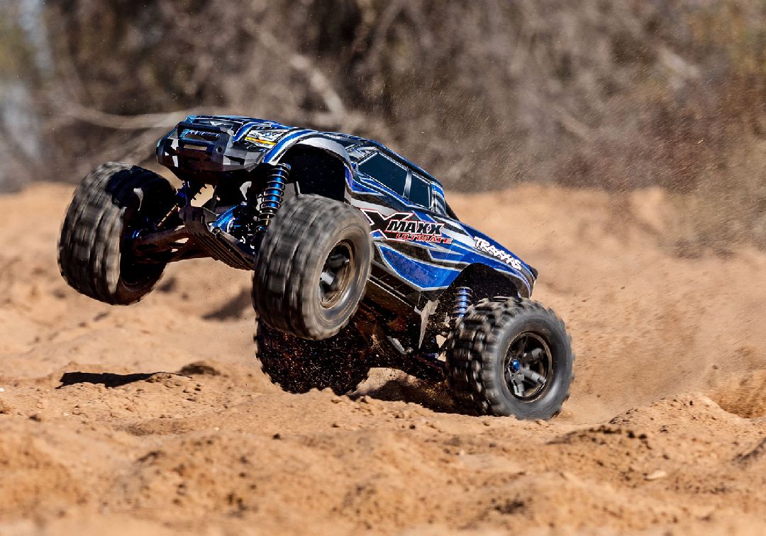 Traxxas X-Maxx Ultimate 8S with Belted Tires - Blue