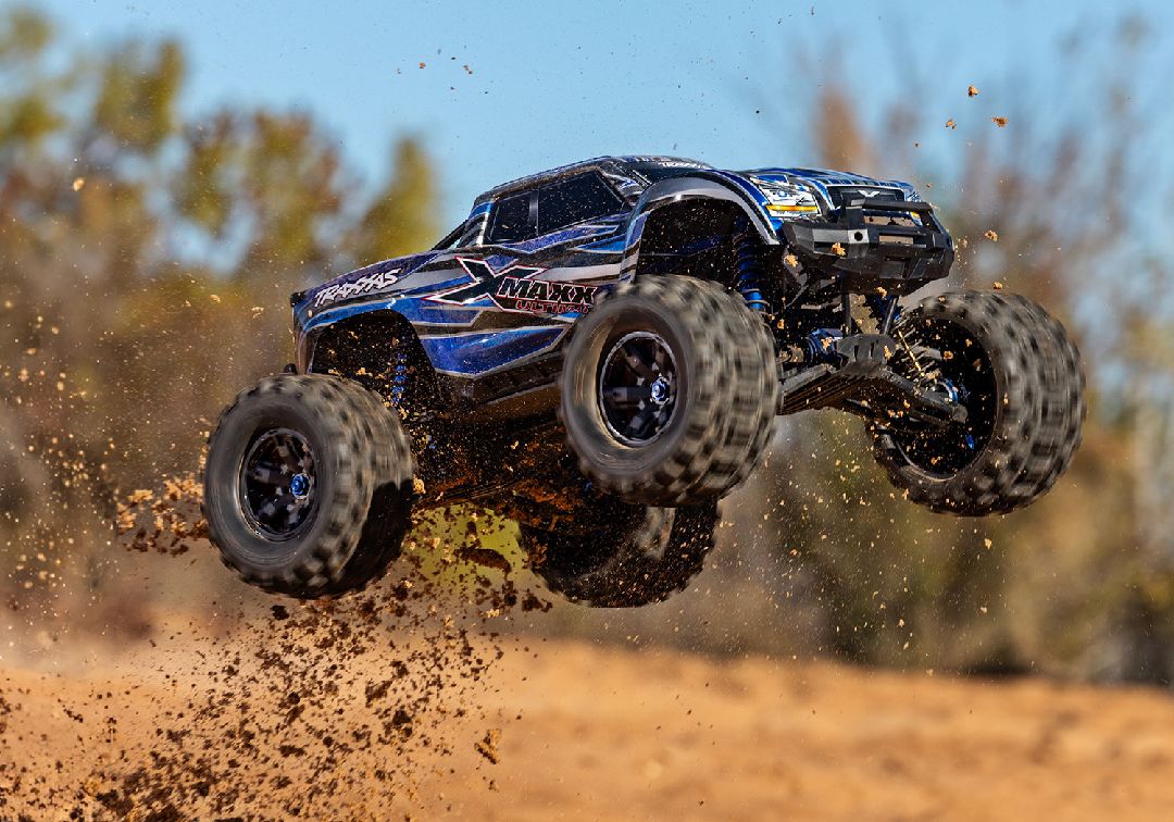 Traxxas X-Maxx Ultimate 8S with Belted Tires - Blue