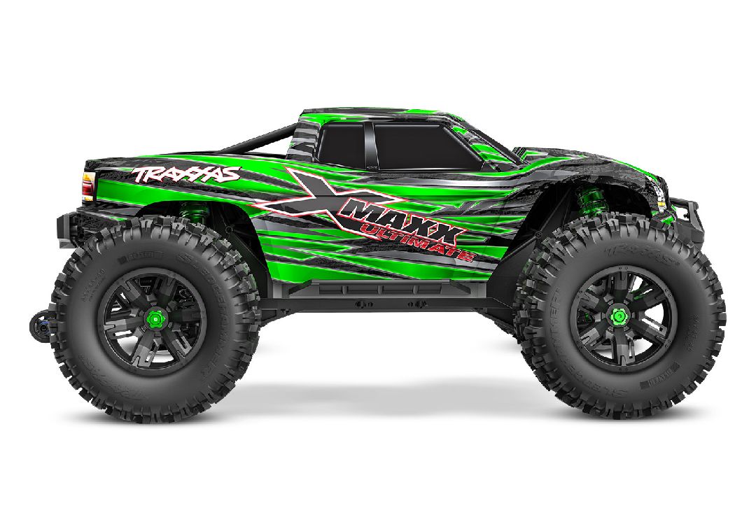 Traxxas X-Maxx Ultimate 8S with Belted Tires - Green