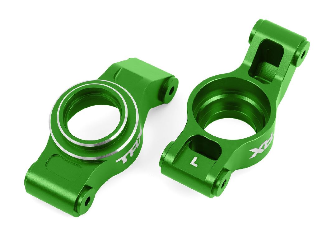 Traxxas Carriers Stub AxLe (Green-Anodized 6061-T6 Aluminum) (Left & Right)