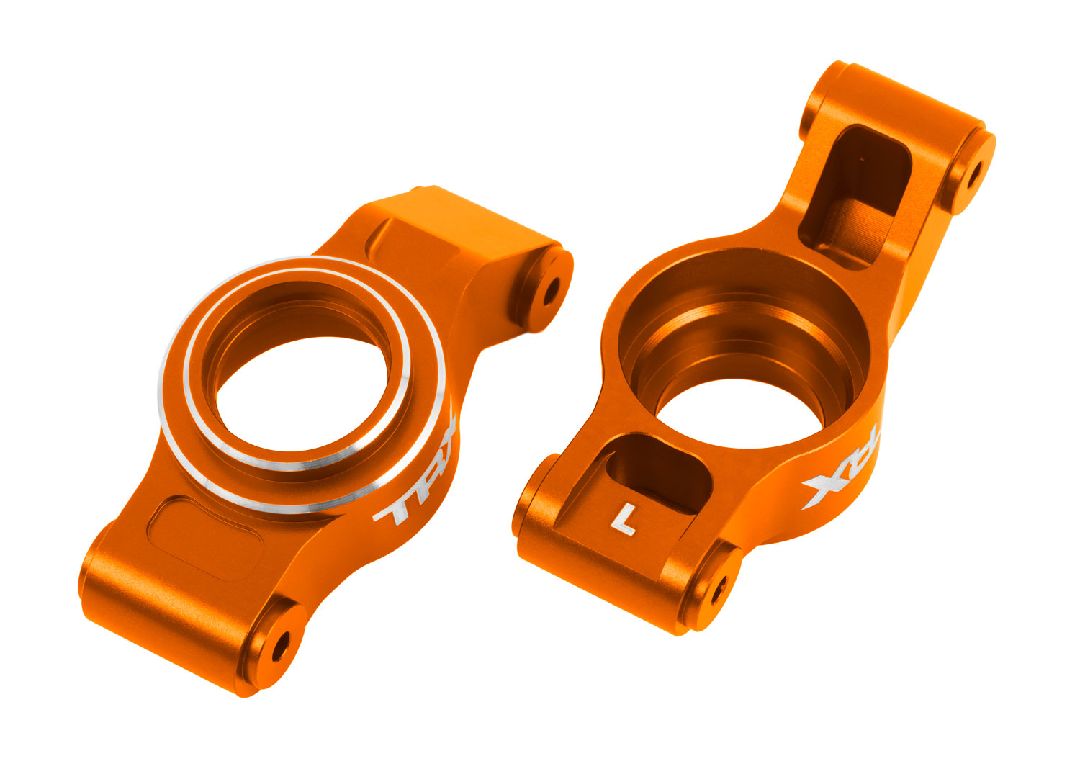 Traxxas Carriers Stub AxLe (Orange-Anodized 6061-T6 Aluminum) (Left & Right)