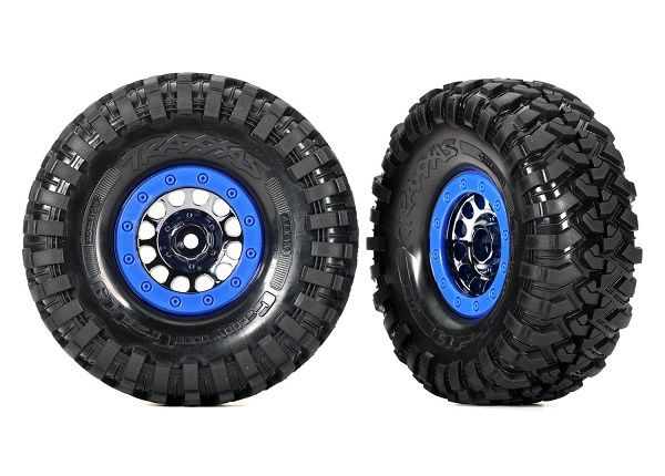 Traxxas Tires & wheels, assembled (Method Race Wheels® 105 Beadlock 1.9