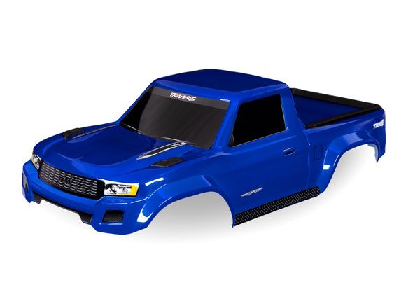 Traxxas Body, TRX-4 Sport, blue (painted, clipless)