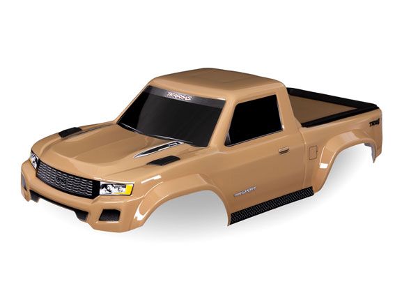 Traxxas Body, TRX-4 Sport, tan (painted, decals applied) (for clipless mounting) (requires #8080X inner fenders)