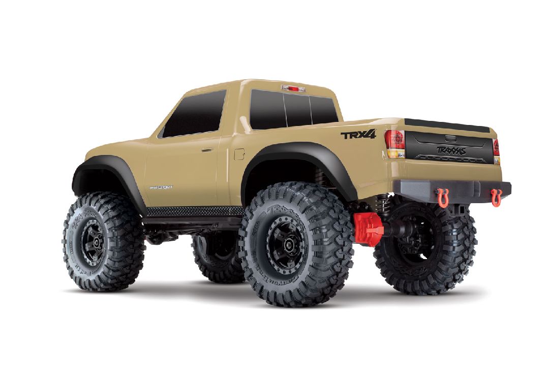 Traxxas TRX-4 Sport, clipless body, no battery or charger - Tan