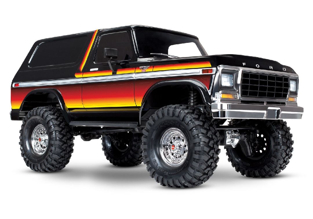 Traxxas TRX-4 1979 Ford Bronco Clipless Body - Sun