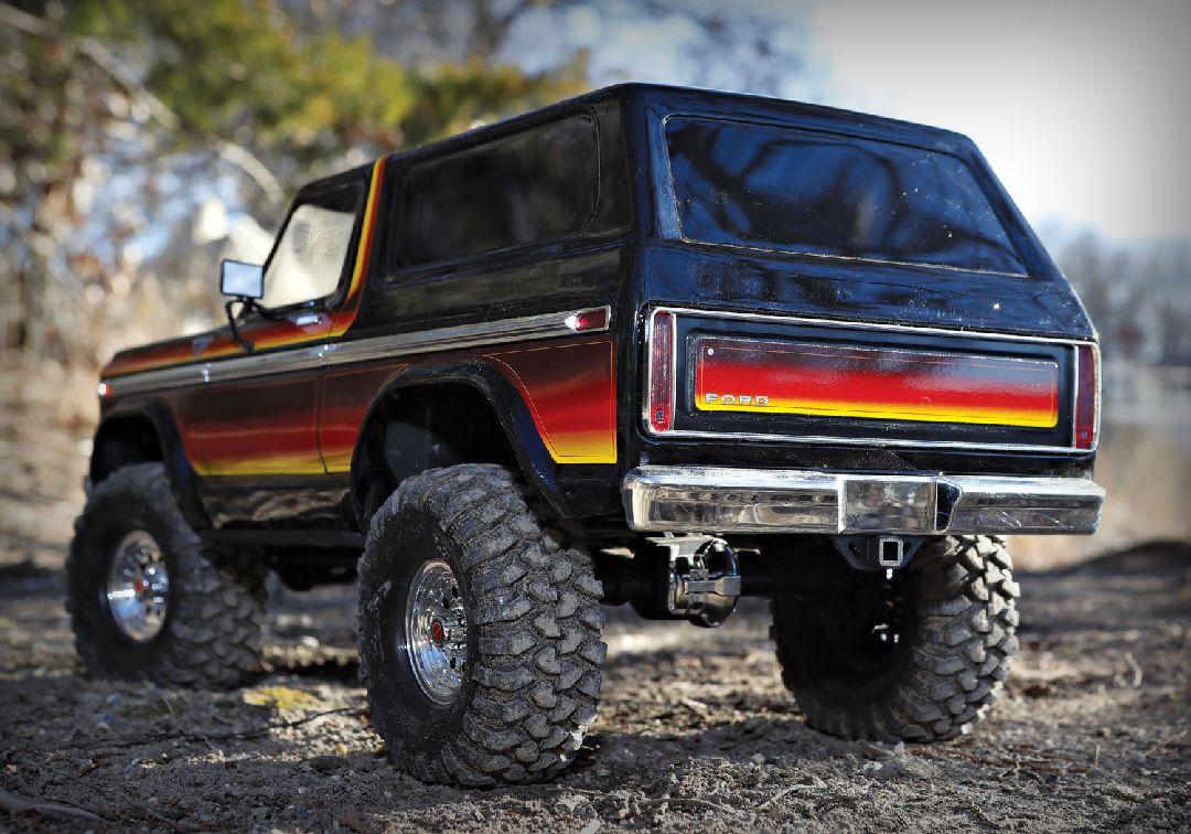 Traxxas TRX-4 1979 Ford Bronco Clipless Body - Sun