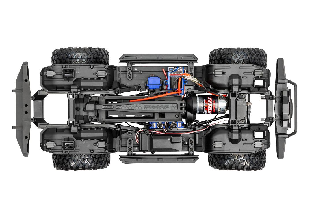 Traxxas 1/10 TRX-4 Defender 4WD RTR, Clipless Mounting - Green