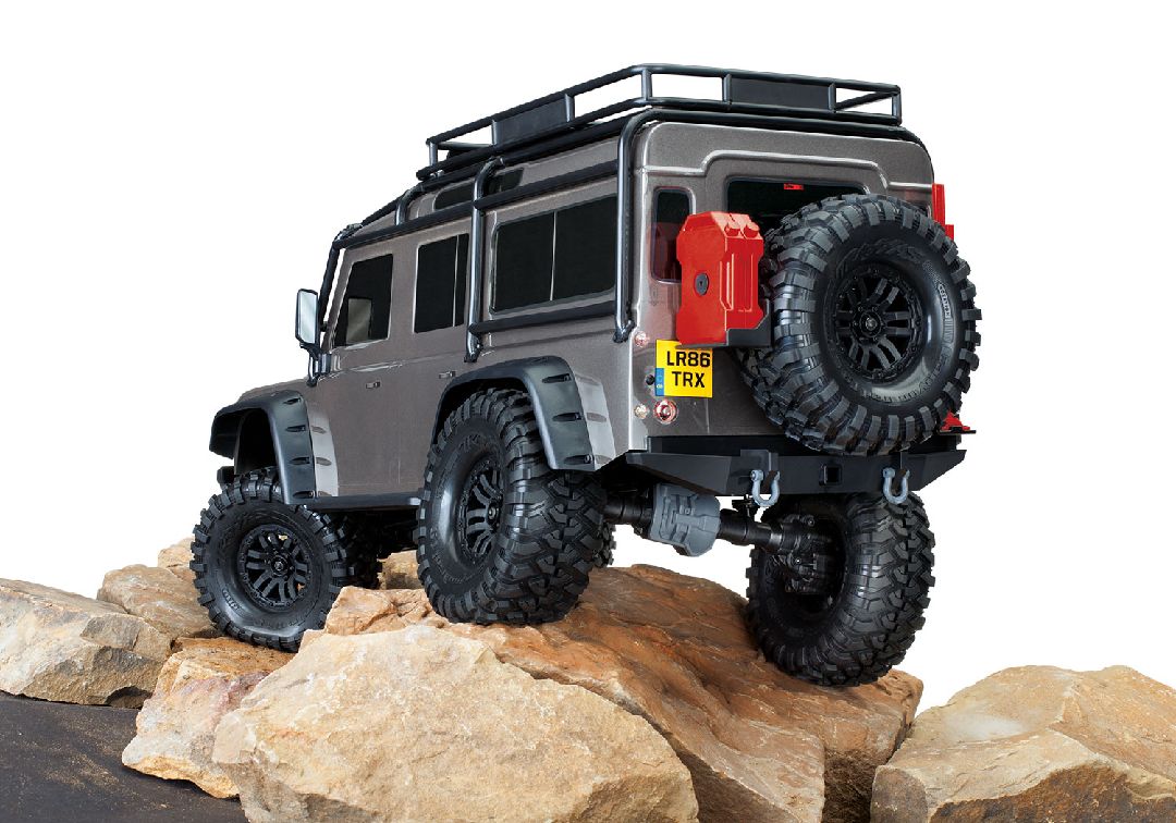 Traxxas 1/10 TRX-4 Defender 4WD RTR, Clipless Mounting - Sand