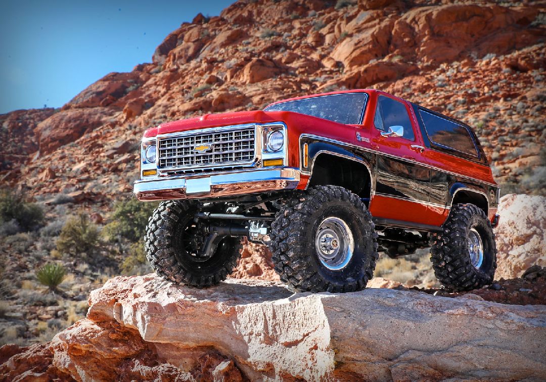 Traxxas TRX-4 1979 Chevrolet Blazer Clipless Body - Orange