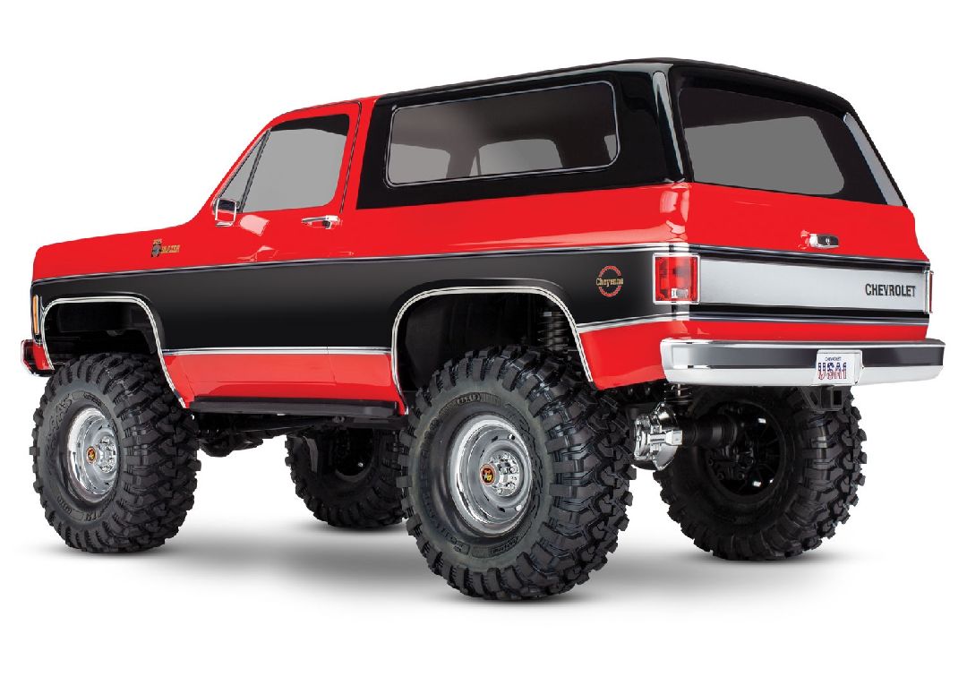 Traxxas TRX-4 1979 Chevrolet Blazer Clipless Body - Red