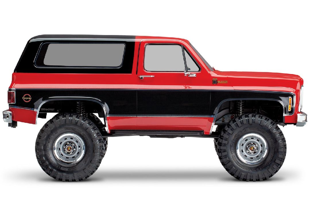 Traxxas TRX-4 1979 Chevrolet Blazer Clipless Body - Red