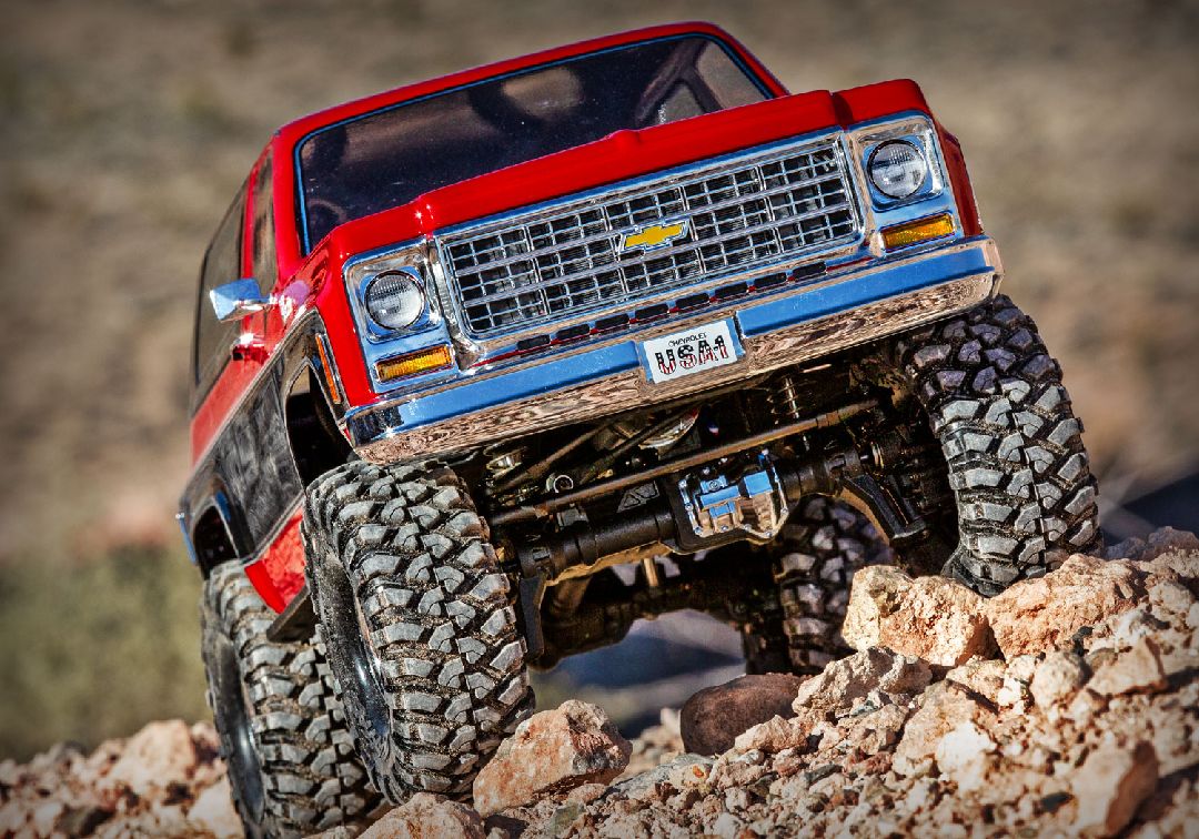 Traxxas TRX-4 1979 Chevrolet Blazer Clipless Body - Red