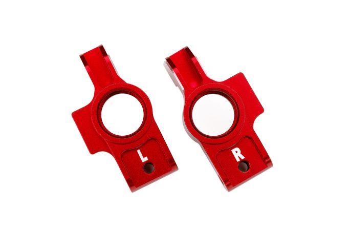 Traxxas Stub Axle Carriers Aluminum Red