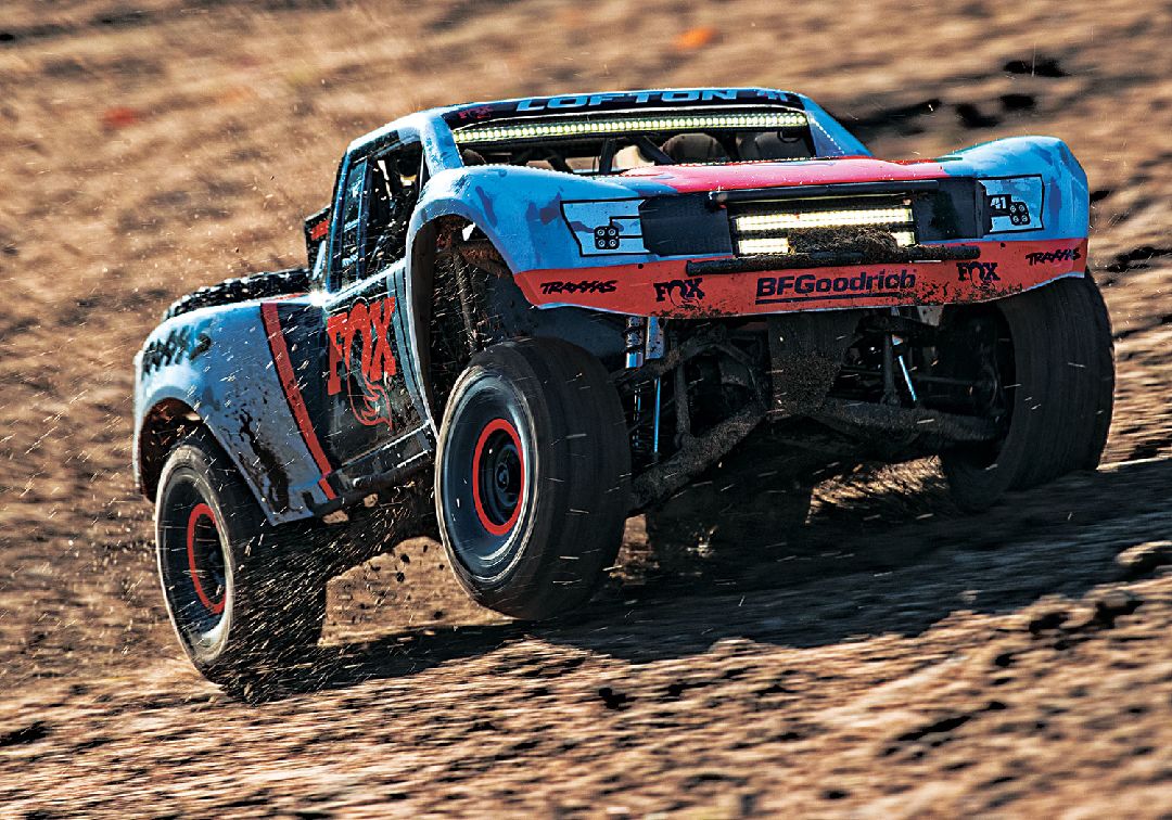 Traxxas Unlimited Desert Racer (UDR) with lights - Fox