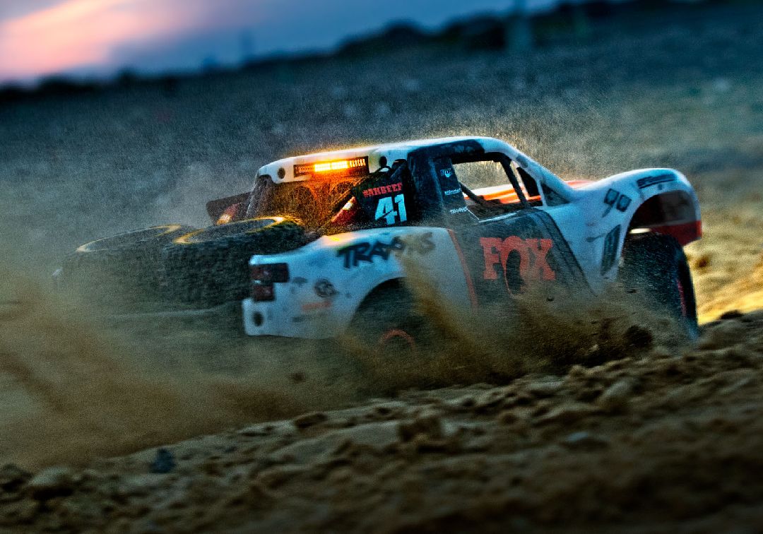 Traxxas Unlimited Desert Racer (UDR) with lights - Fox