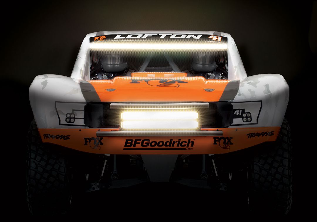 Traxxas Unlimited Desert Racer (UDR) with lights - Fox