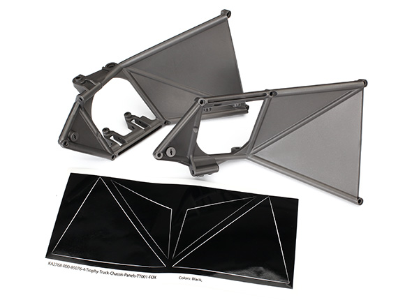 Traxxas Mounts, suspension arm, upper (front) (left & right)