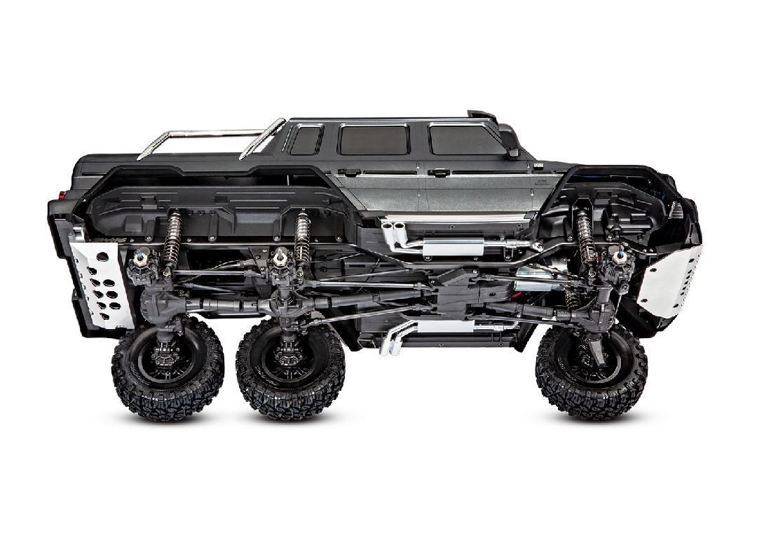 Traxxas TRX-6 Mercedes Benz G63 AMG 6x6 clipless body - Black