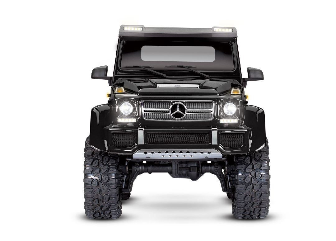 Traxxas TRX-6 Mercedes Benz G63 AMG 6x6 clipless body - Black