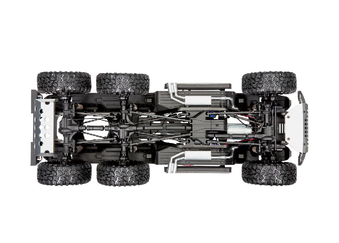 Traxxas TRX-6 Mercedes Benz G63 AMG 6x6 clipless body - Black