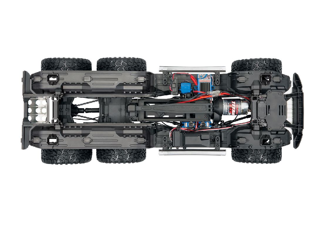 Traxxas TRX-6 Mercedes Benz G63 AMG 6x6 clipless body - Black