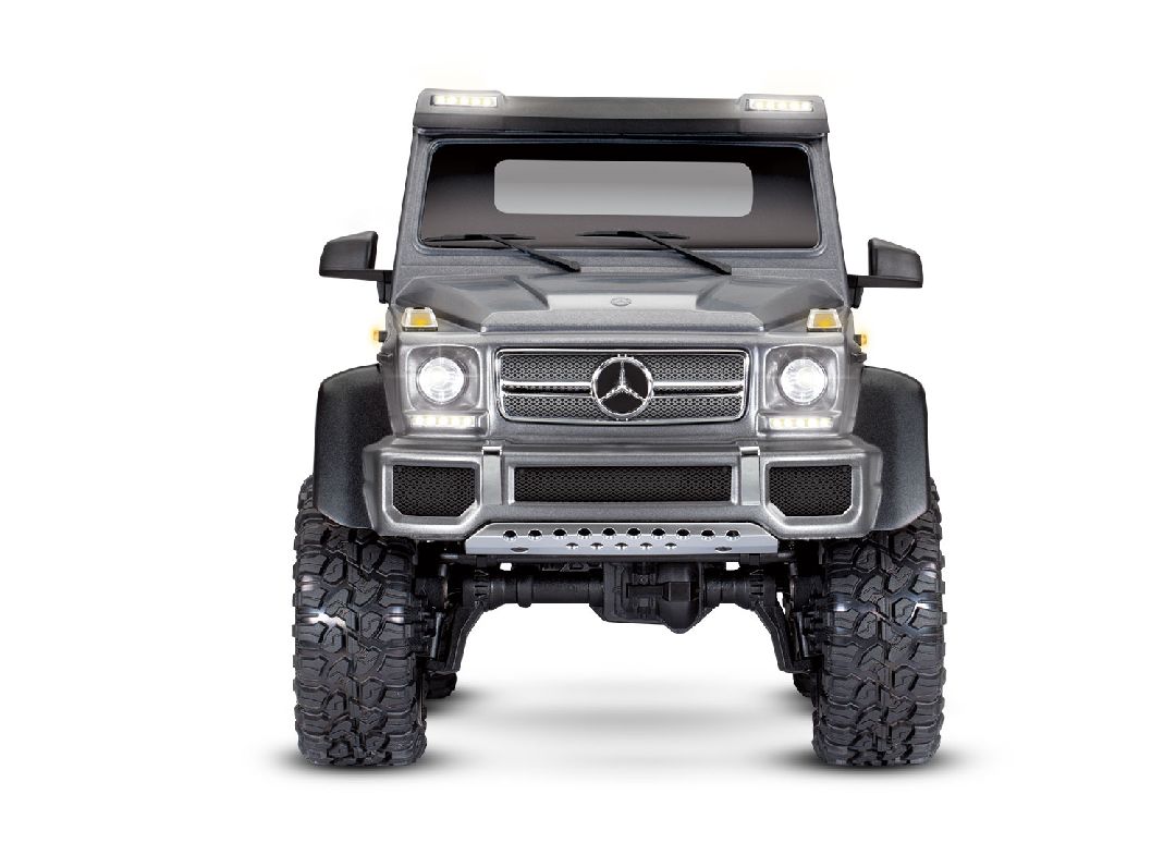 Traxxas TRX-6 Mercedes Benz G63 AMG 6x6 clipless body - Silver