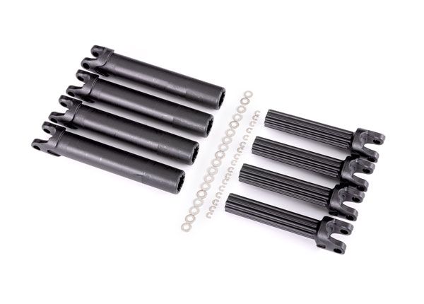 Traxxas Half shaft set, left or right (plastic parts only) - Click Image to Close