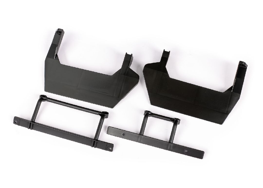 Traxxas Bumper mounts (front & rear)/ side skirts (left & right)