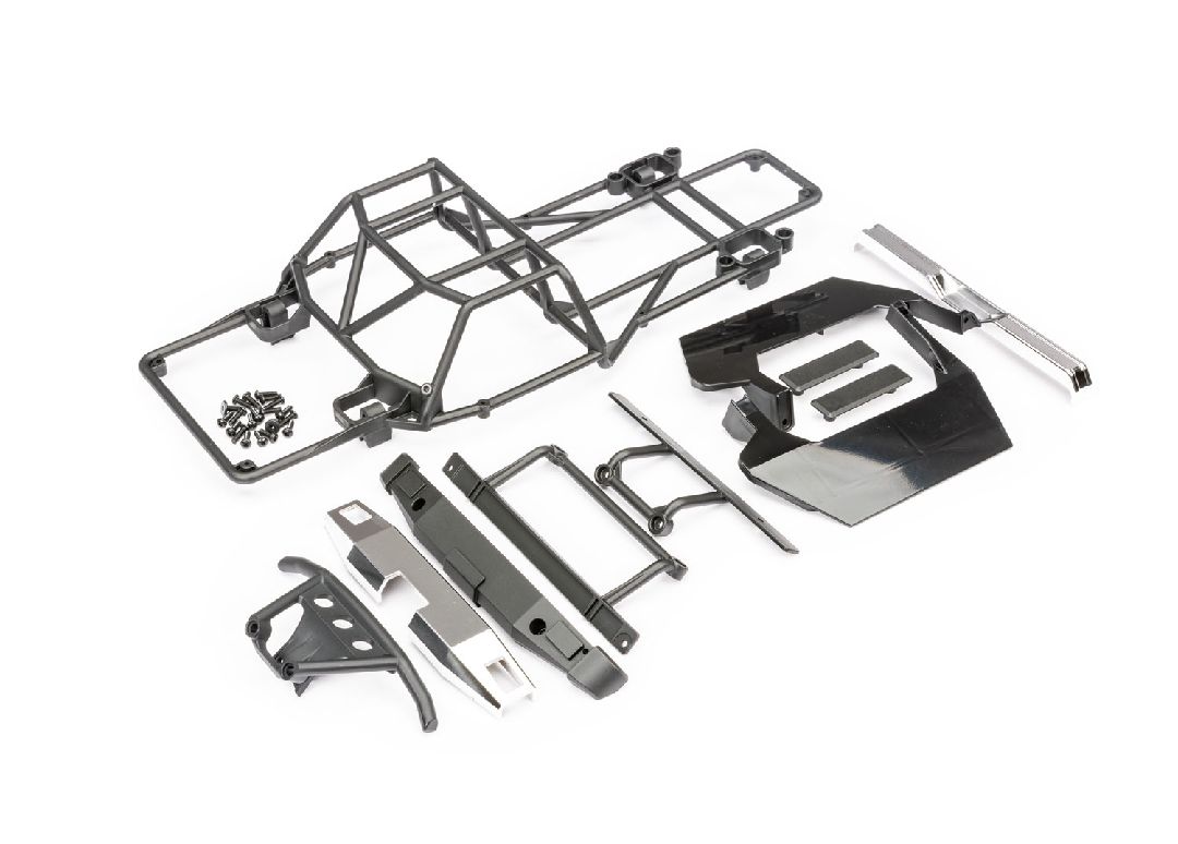 Traxxas Body accessories kit, Bigfoot® No. 8 (includes body support, front and rear bumpers, bumper mounts, side skirts (left & right),& mounting hardware)