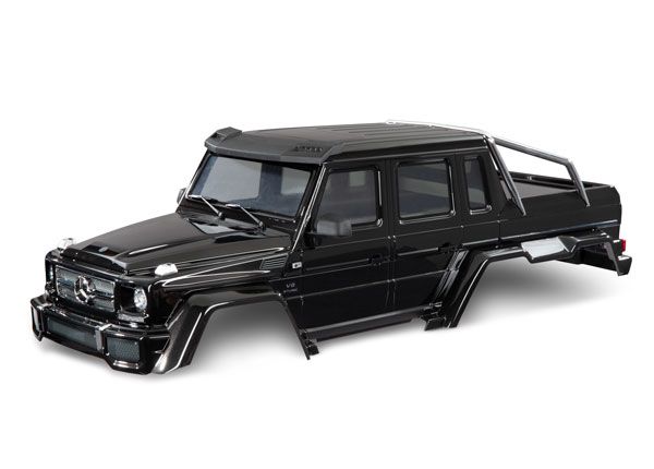 Traxxas Body, Mercedes-Benz G 63 (gloss black metallic)