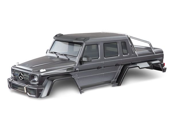 Traxxas Body, Mercedes-Benz G 63 (matte graphite metallic)