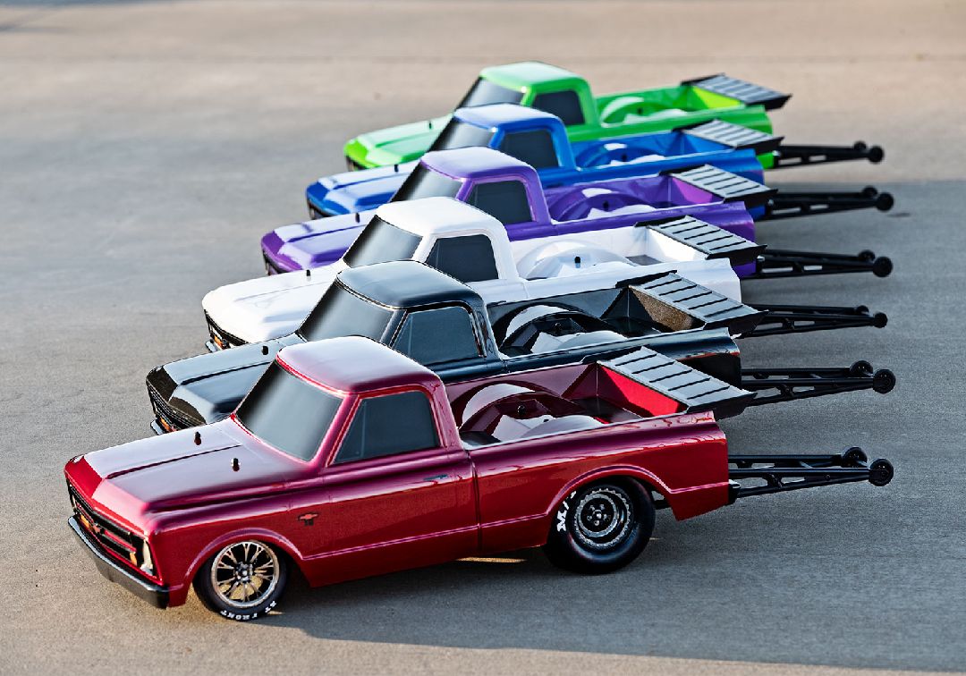 Traxxas 1967 Chevrolet C10 Drag Slash Extreme Heavy Duty - Red