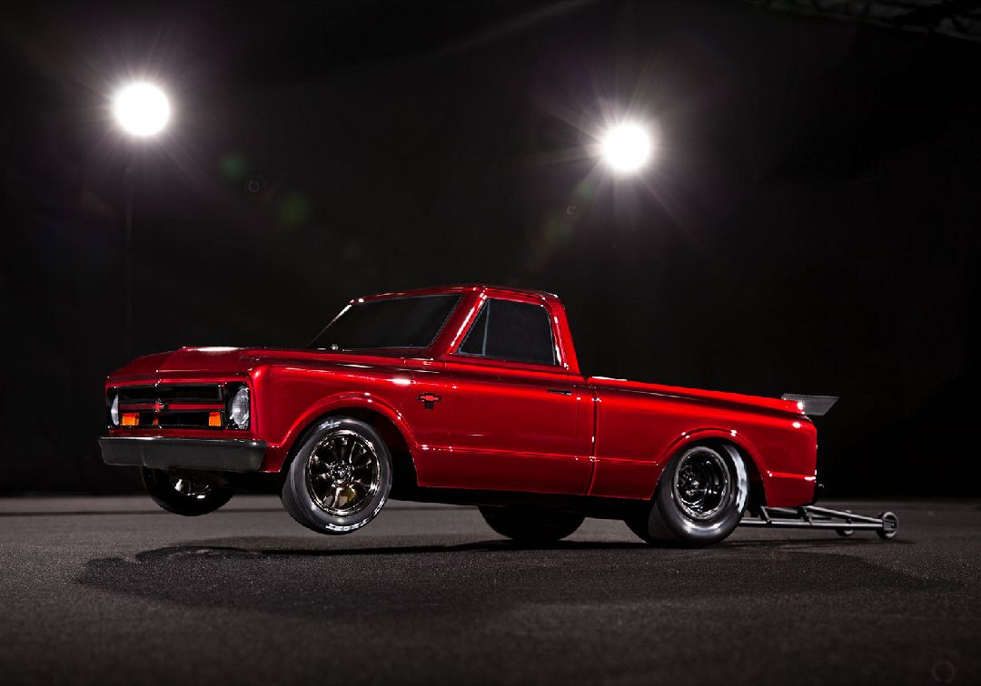 Traxxas 1967 Chevrolet C10 Drag Slash Extreme Heavy Duty - Red