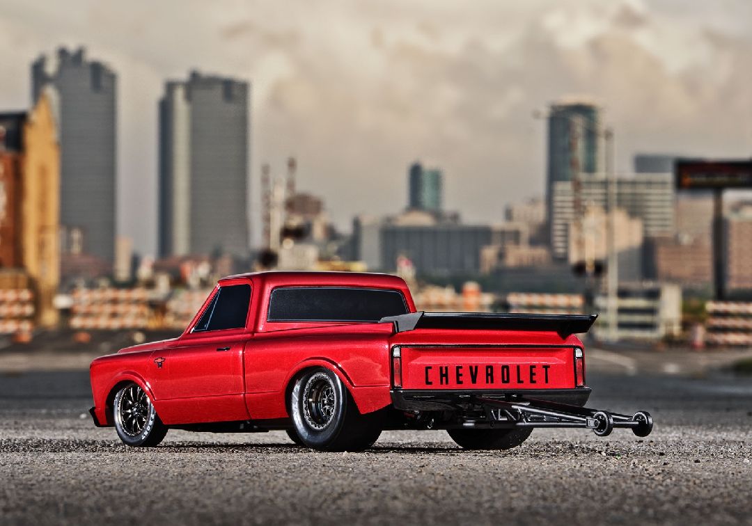 Traxxas 1967 Chevrolet C10 Drag Slash Extreme Heavy Duty - Red