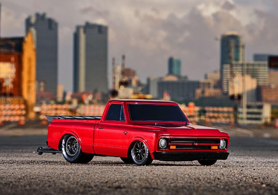 Traxxas 1967 Chevrolet C10 Drag Slash Extreme Heavy Duty - Red