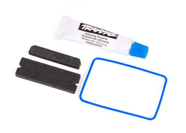 Traxxas Seal kit, receiver box (includes o-ring, seals, and silicone grease)