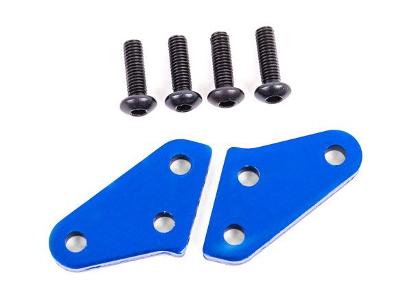 Traxxas Steering Block Arms (Aluminum, Blue-Anodized) (2) (Fits TRA9635 Series & 9637 Series Steering Blocks)