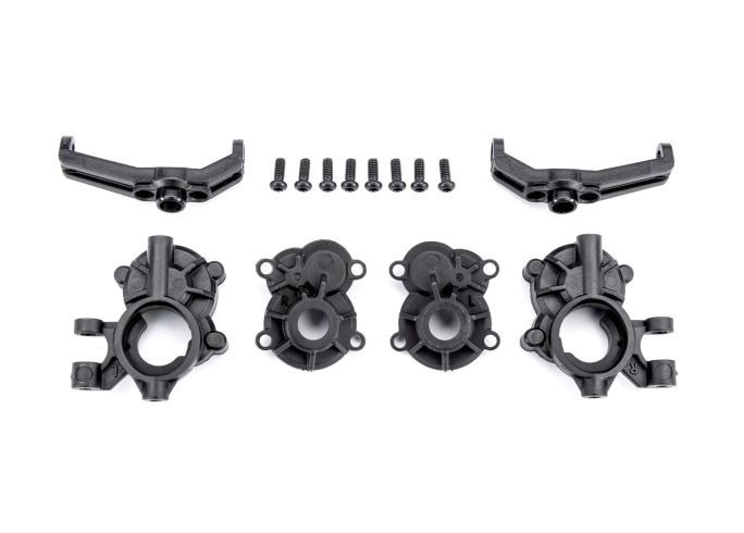 Traxxas Portal drive housings, front, inner & outer(2)