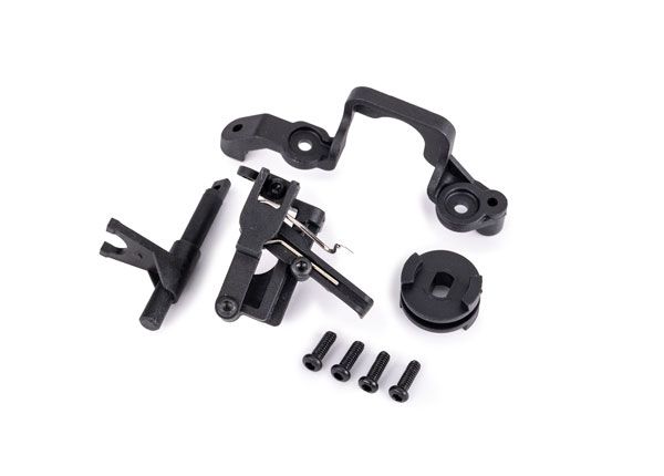 Traxxas Two speed shift assembly/ shift dog/ shift fork/ transmission mount/ 2x6mm BCS (4) (for #9891 transmission)